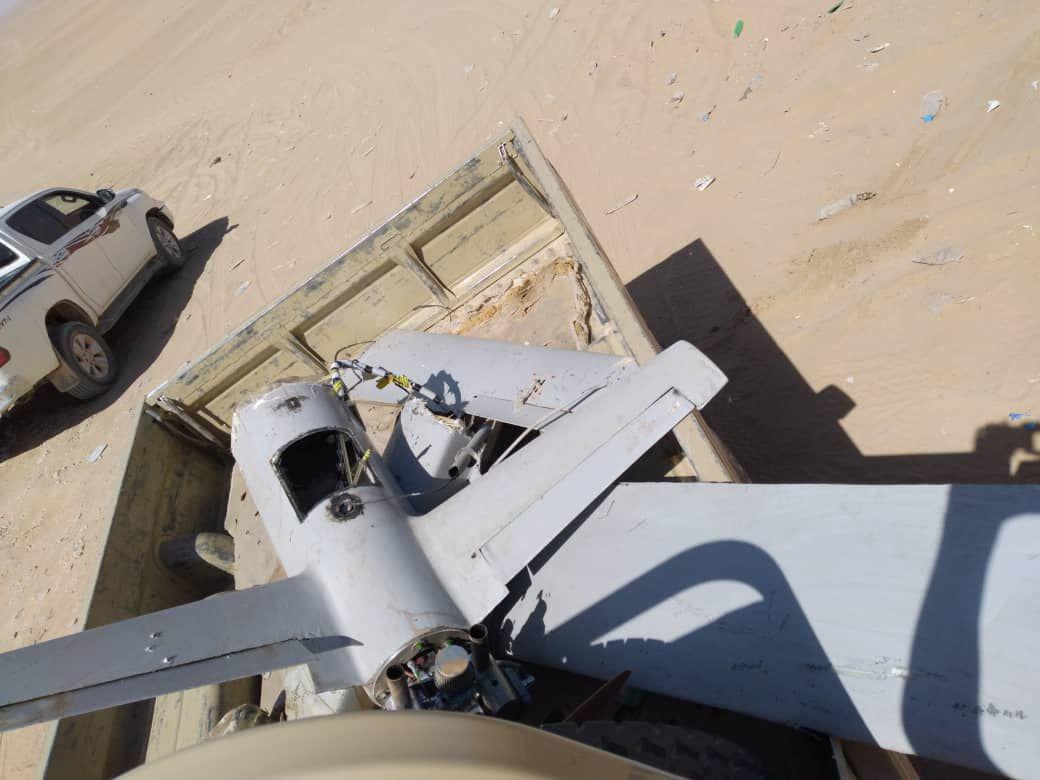 الجيش يسقط طائرة حوثية مسيرة شرقي الجوف