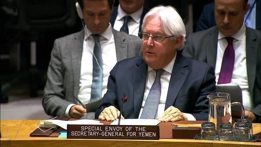 غريفيث لمجلس الأمن: لا أستطيع إجبار فرقاء اليمن على التفاوض