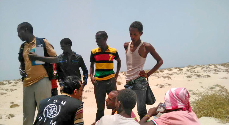 الأمم المتحدة: أكثر من 37 ألف مهاجر وصلوا اليمن في 2020